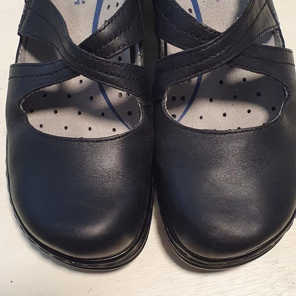 Klogs Leather Slip Resistant Shoes 8W - Picture 2 of 4